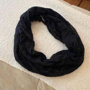 Classic Black Infinity Scarf